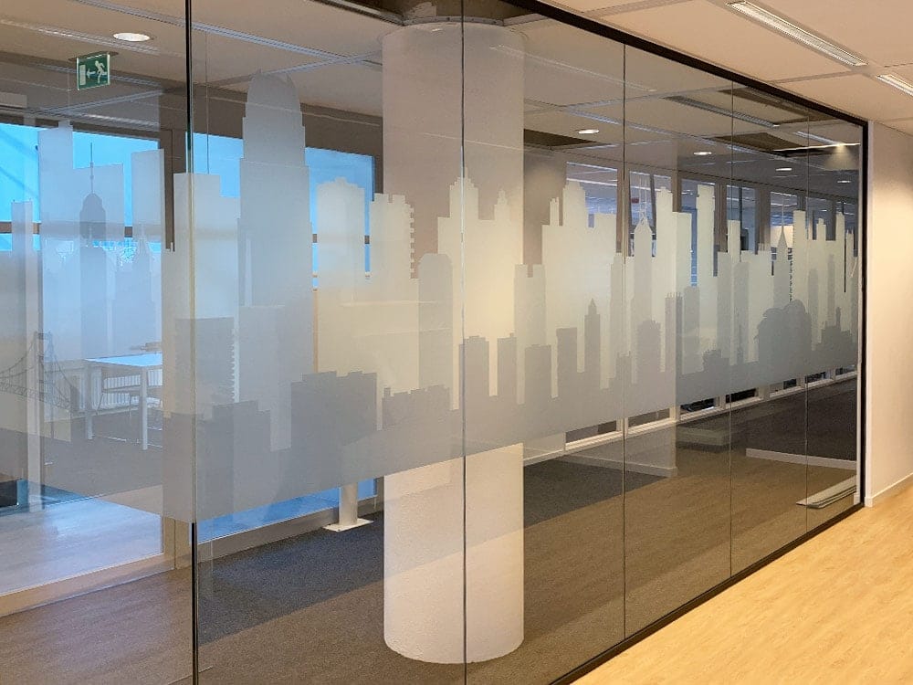 Verschillende tinten gematteerde folie