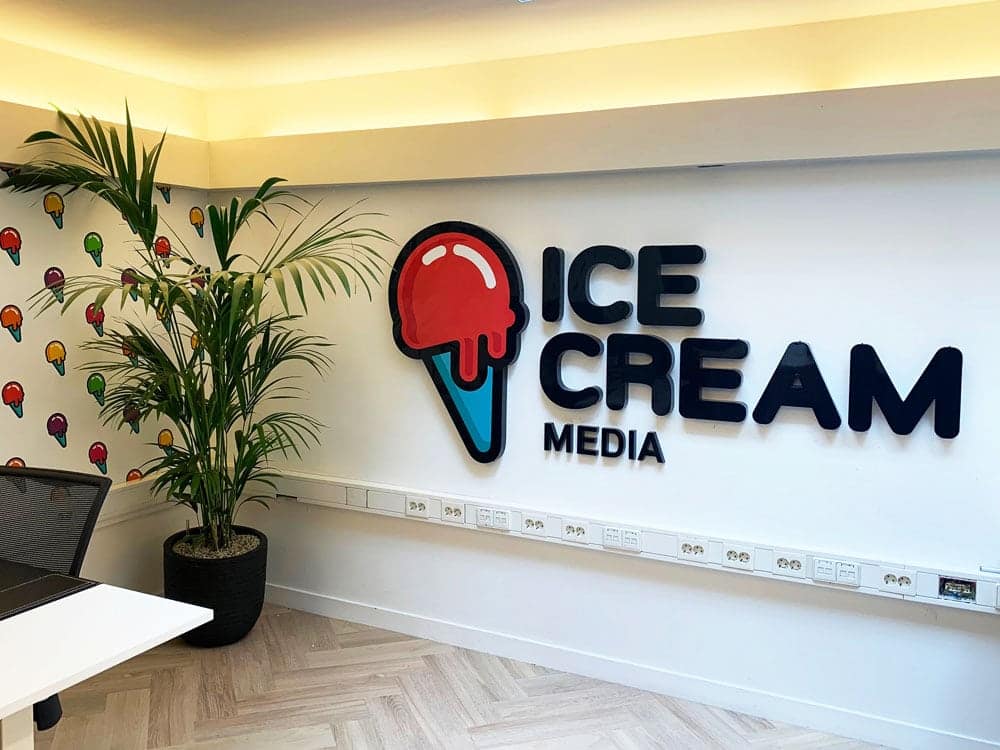 doosletter logo met diepte