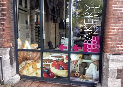 Bakkerij raambelettering