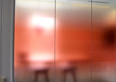 Privacy folie met verloop