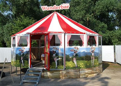 Reclame op bar carousel