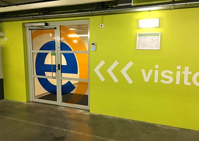 Gekleurde doorkijk folie