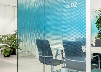 Folie voor glas met print