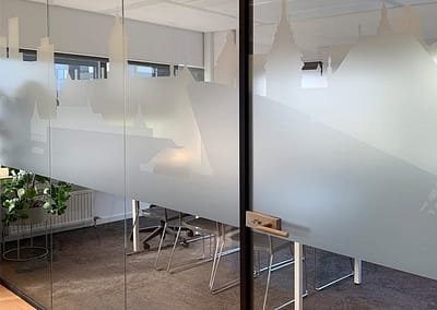 Verschillende tinten gematteerde folie