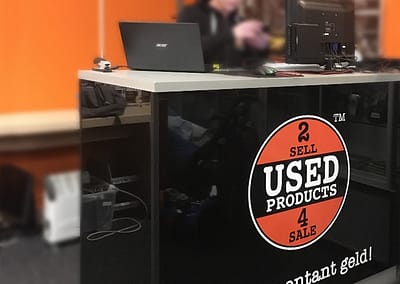 Winkelinrichting en gevelreclame