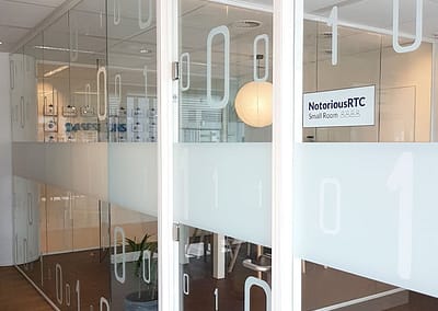 Folie in vorm gesneden