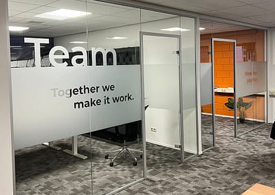 Glasfolies privacy kantoor