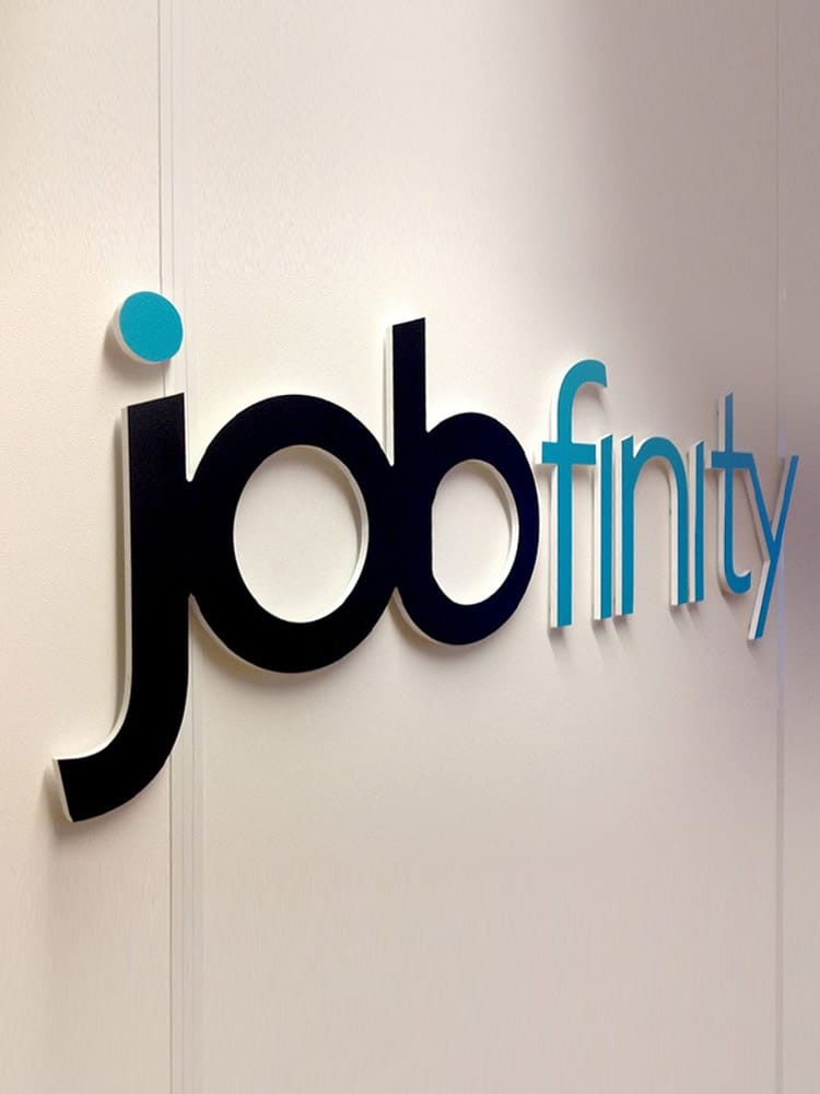 Kunststof reliefletters