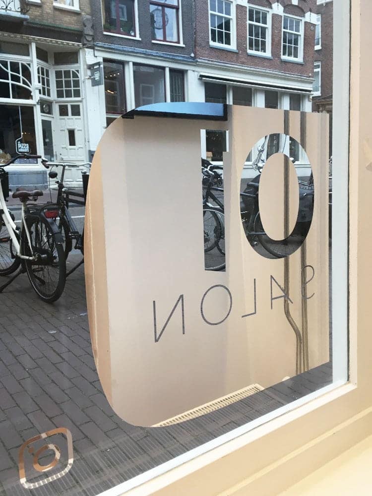 Folie met spiegeleffect