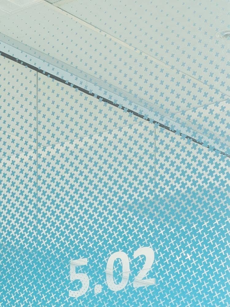 Folie voor glas met print