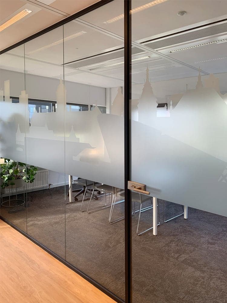 Verschillende tinten gematteerde folie