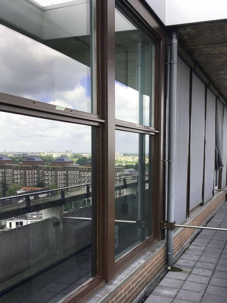 zonwerende spiegelfolie