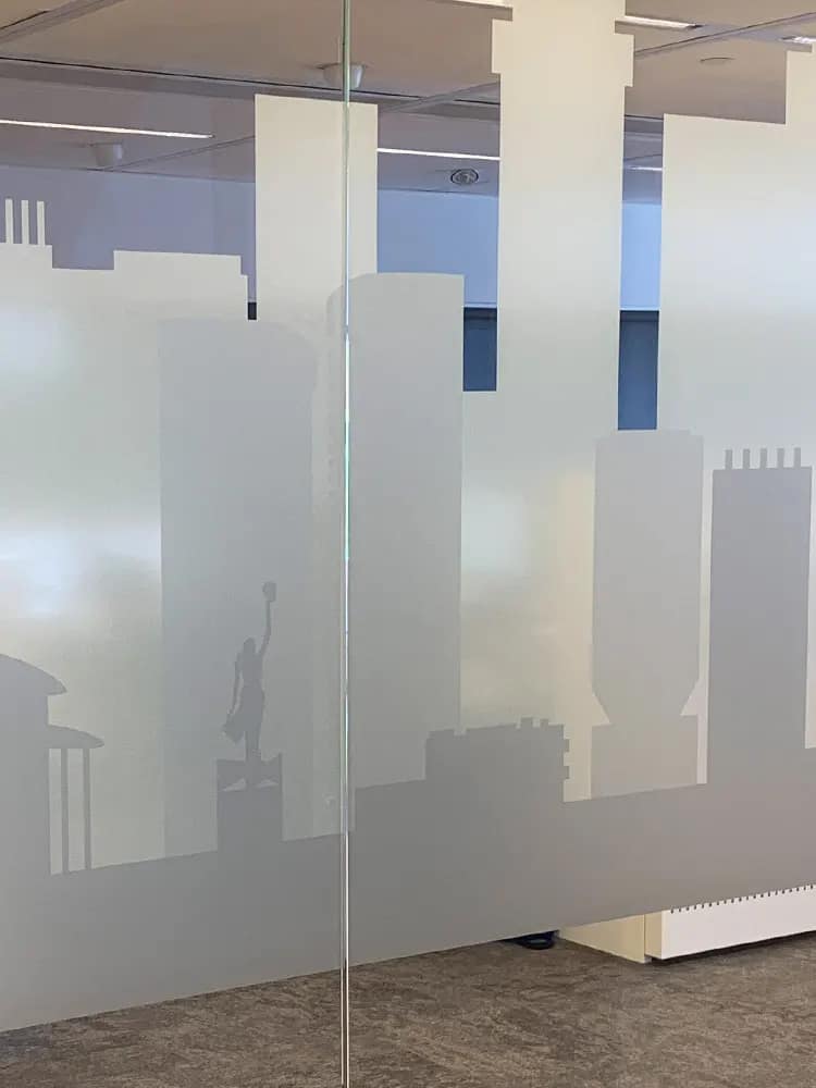 matte folie tegen inkijk